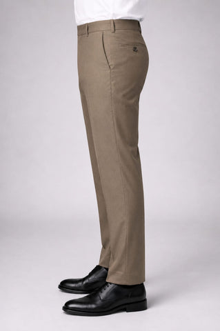 Sand Beige Active Waist Pants