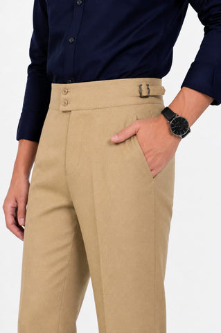 Sandstone Beigh Gurkha Pants.
