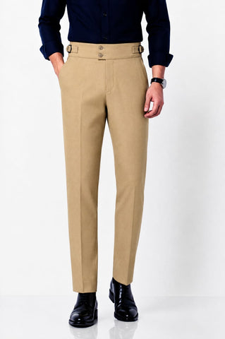 Sandstone Beigh Gurkha Pants.