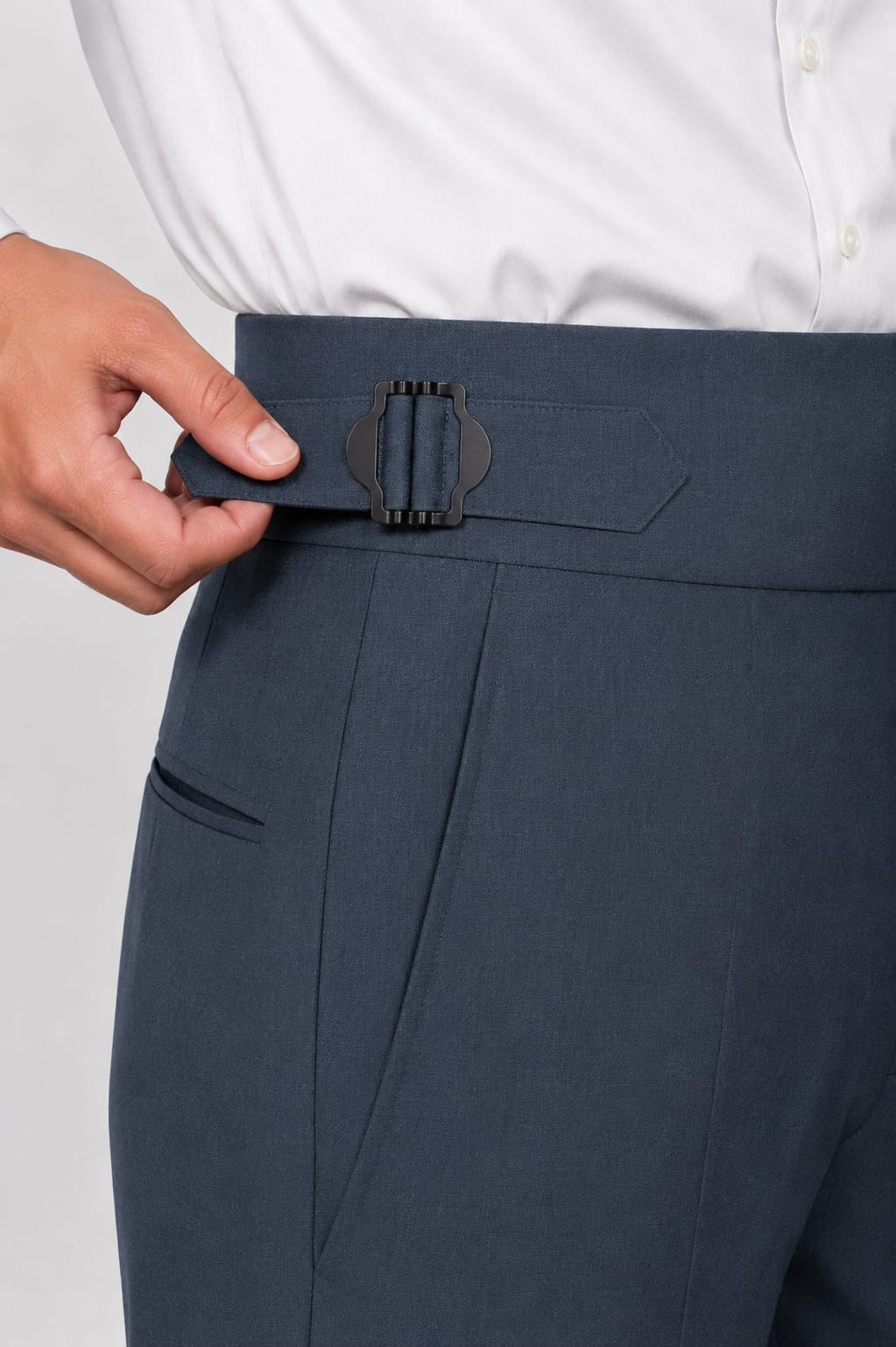 Navy Blue Gurkha Pant