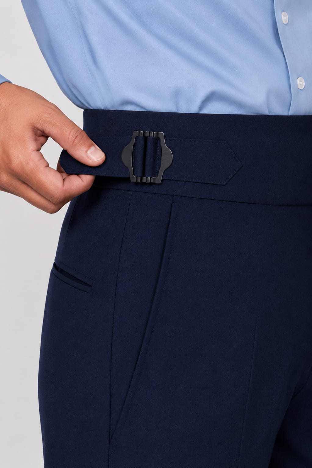 Charcoal Blue GURKHA PANT