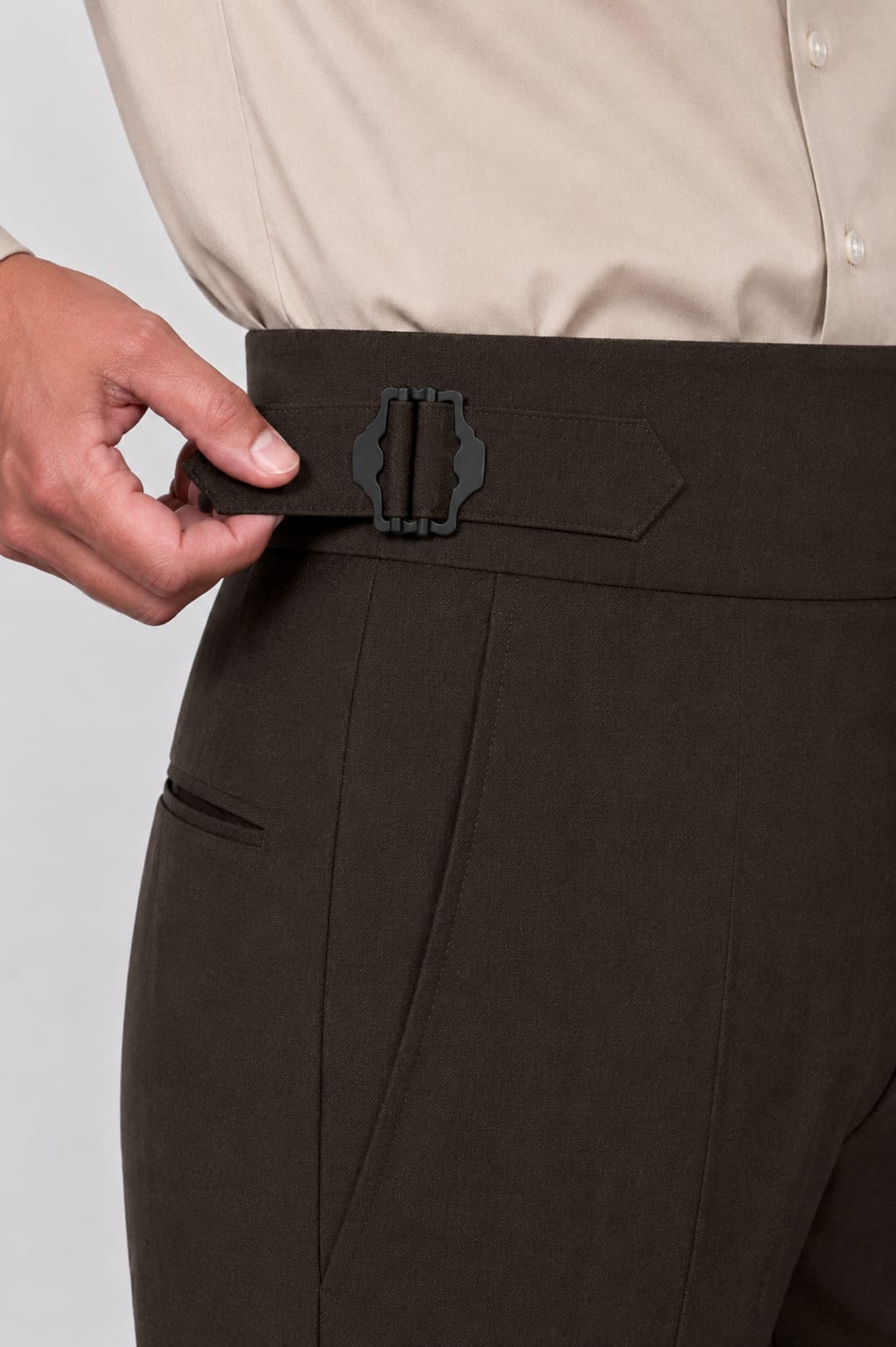 Dark Brown Gurkha Pant