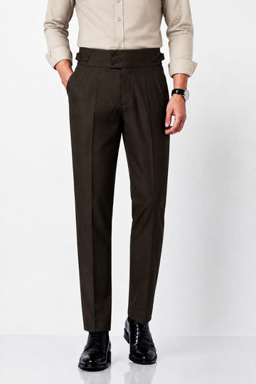 Dark Brown Gurkha Pant