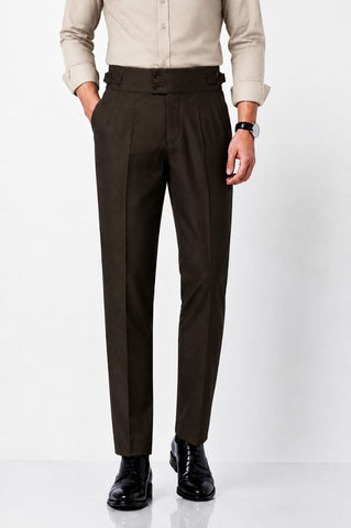 Dark Brown Gurkha Pant