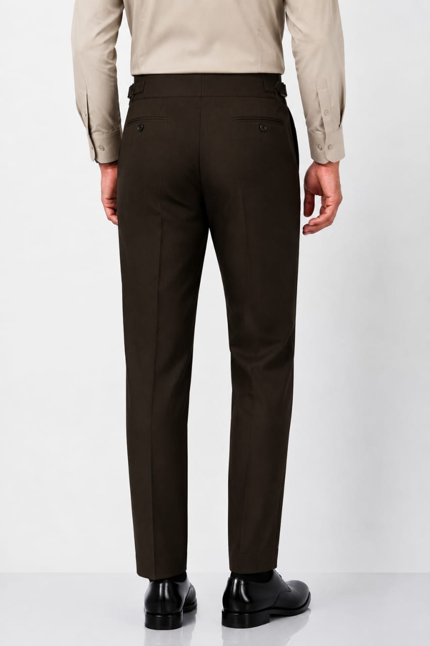 Dark Brown Gurkha Pant