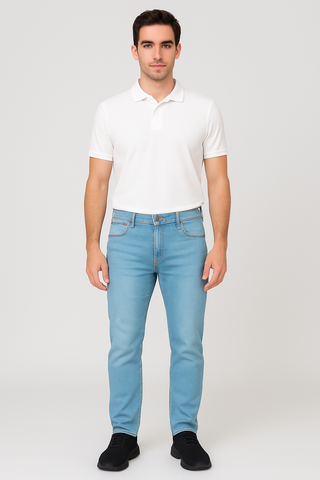 Sky Blue Denim Jeans