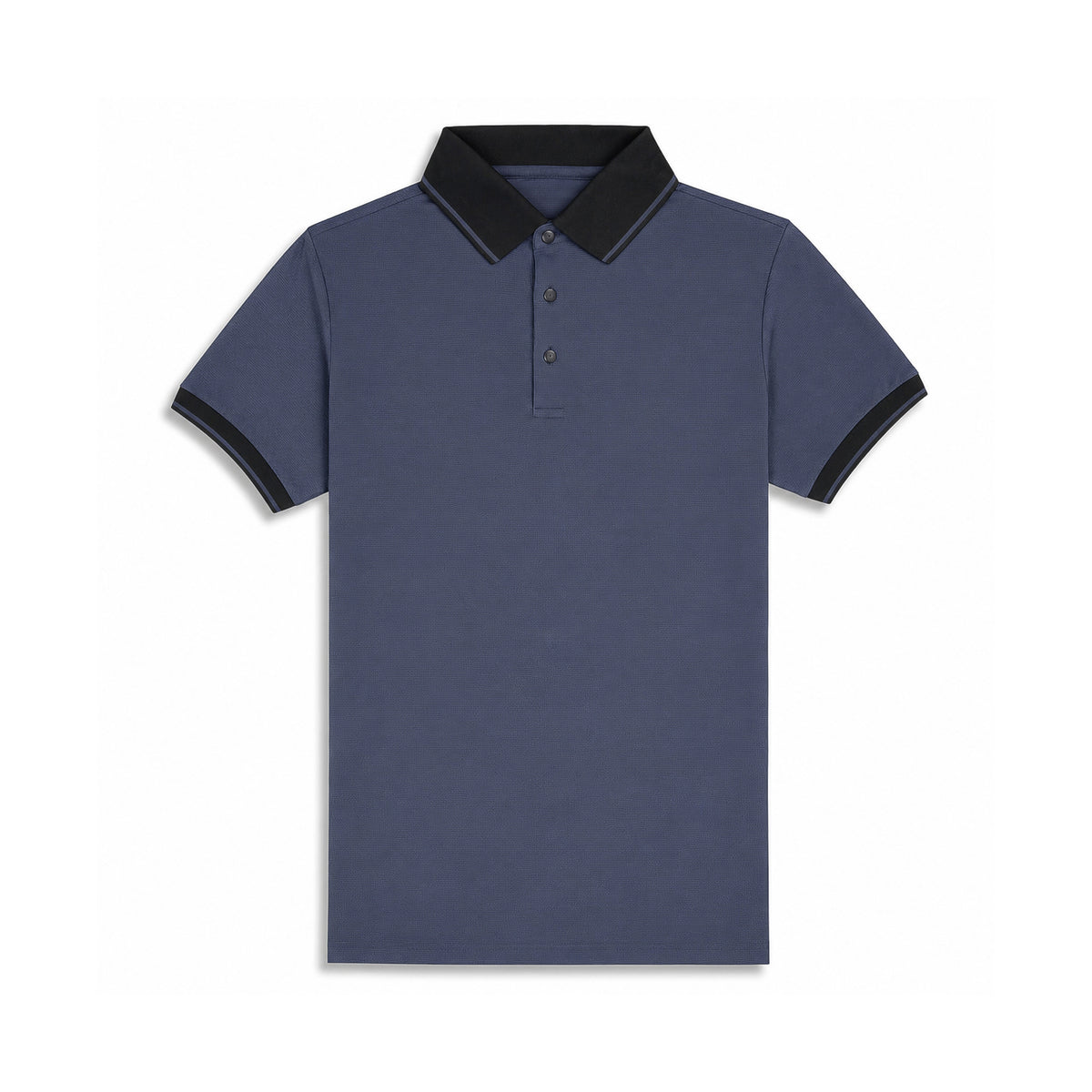 Steel Blue Cool Dry Fit Polo T-Shirt