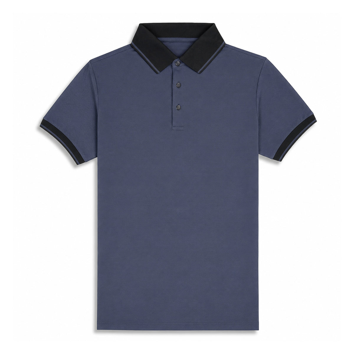 Steel Blue Cool Dry Fit Polo T-Shirt