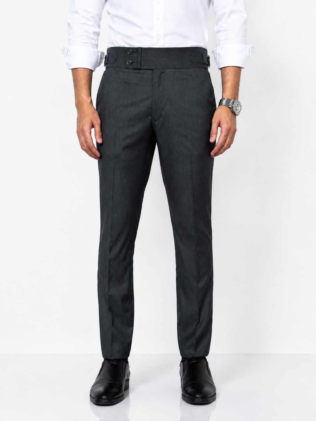 CHARCOAL GREY Gurkha Pant