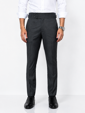 CHARCOAL GREY Gurkha Pant