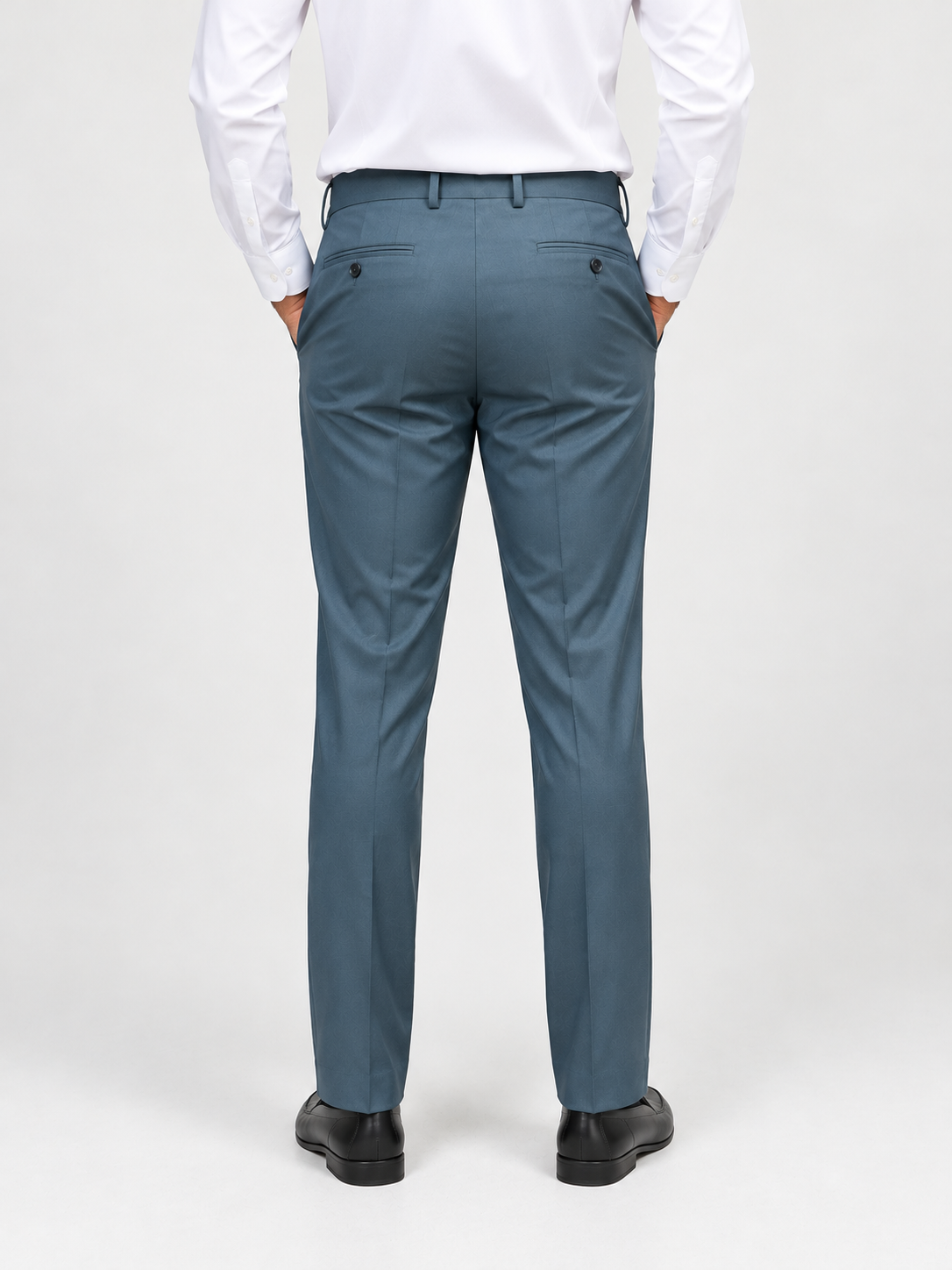 Mid Blue Active Waist Pants