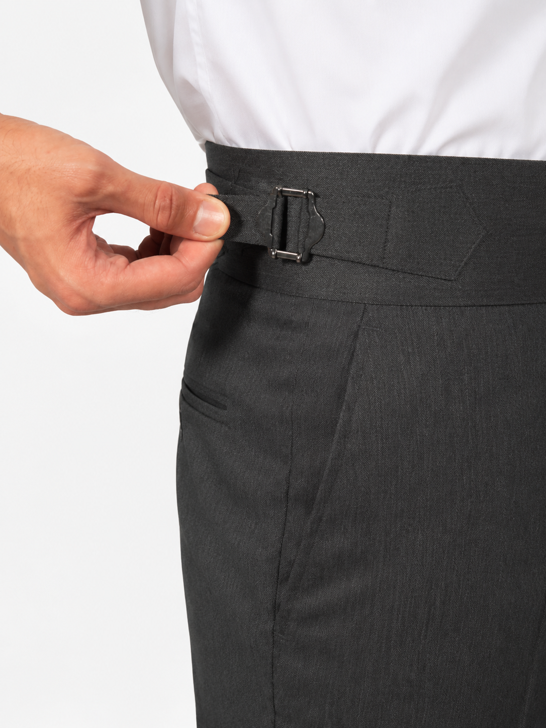 CHARCOAL GREY Gurkha Pant