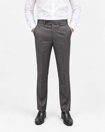 Matte Grey Active Waist Pants