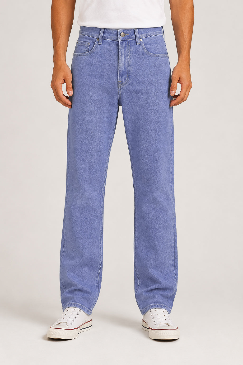 Light Blue Relax Fit Denim Jeans