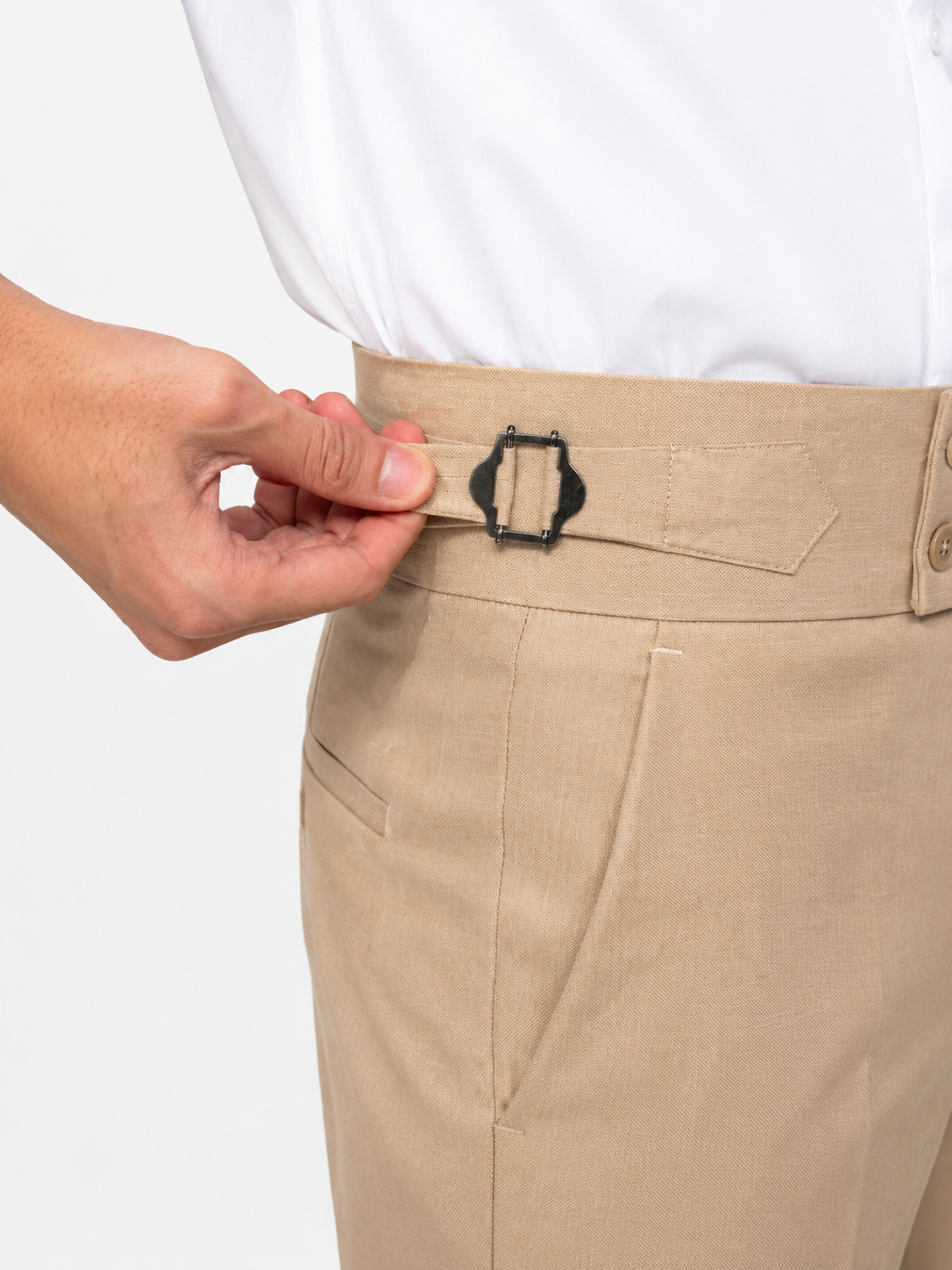 Beige Gurkha Pant