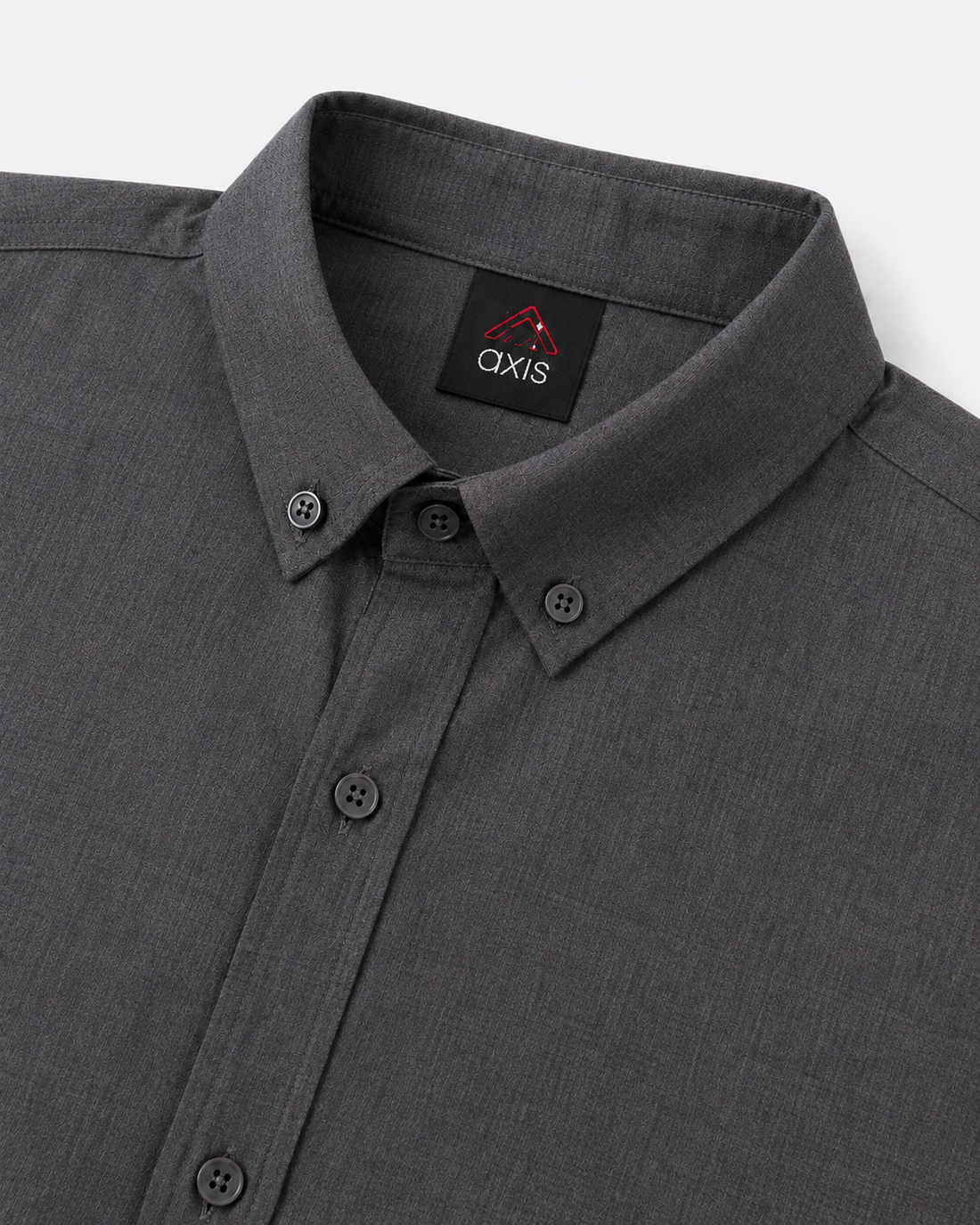 Axis Dark Grey Casual Shirt