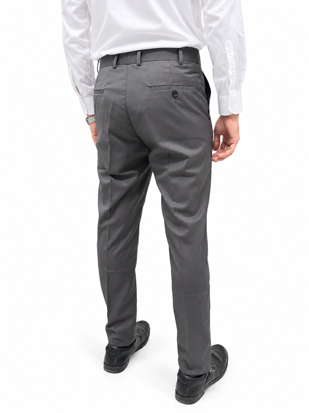 Matte Grey Active Waist Pants