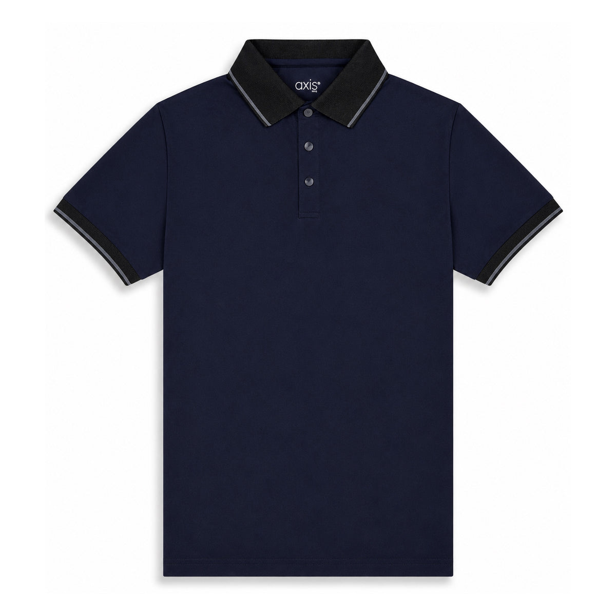 Navy Blue Cool Dry Fit Polo T-Shirt