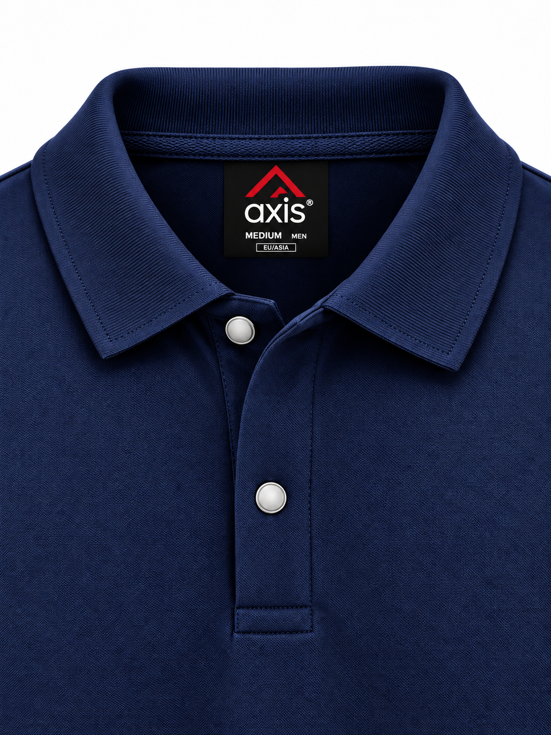 Blue Long Sleeve Polo