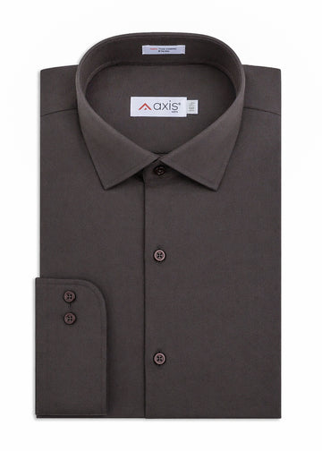 Charcoal Essence Textured Men's Shirt