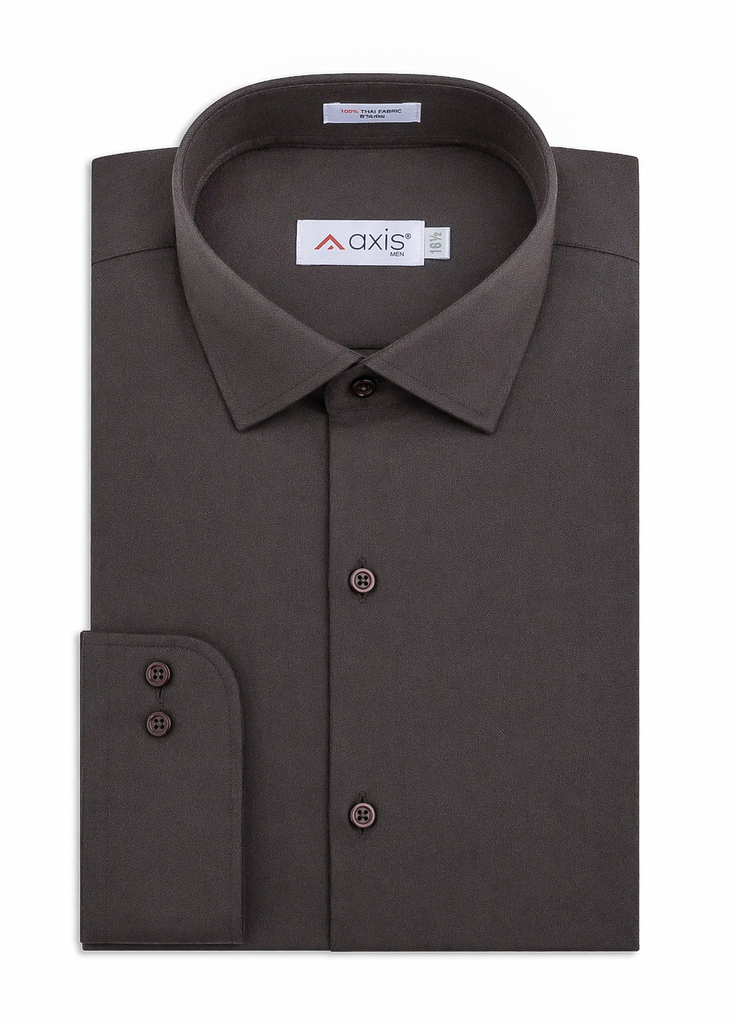 Charcoal Essence Textured Men's Shirt