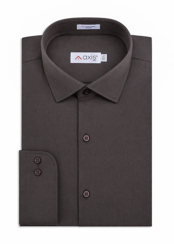 Charcoal Essence Textured Men's Shirt