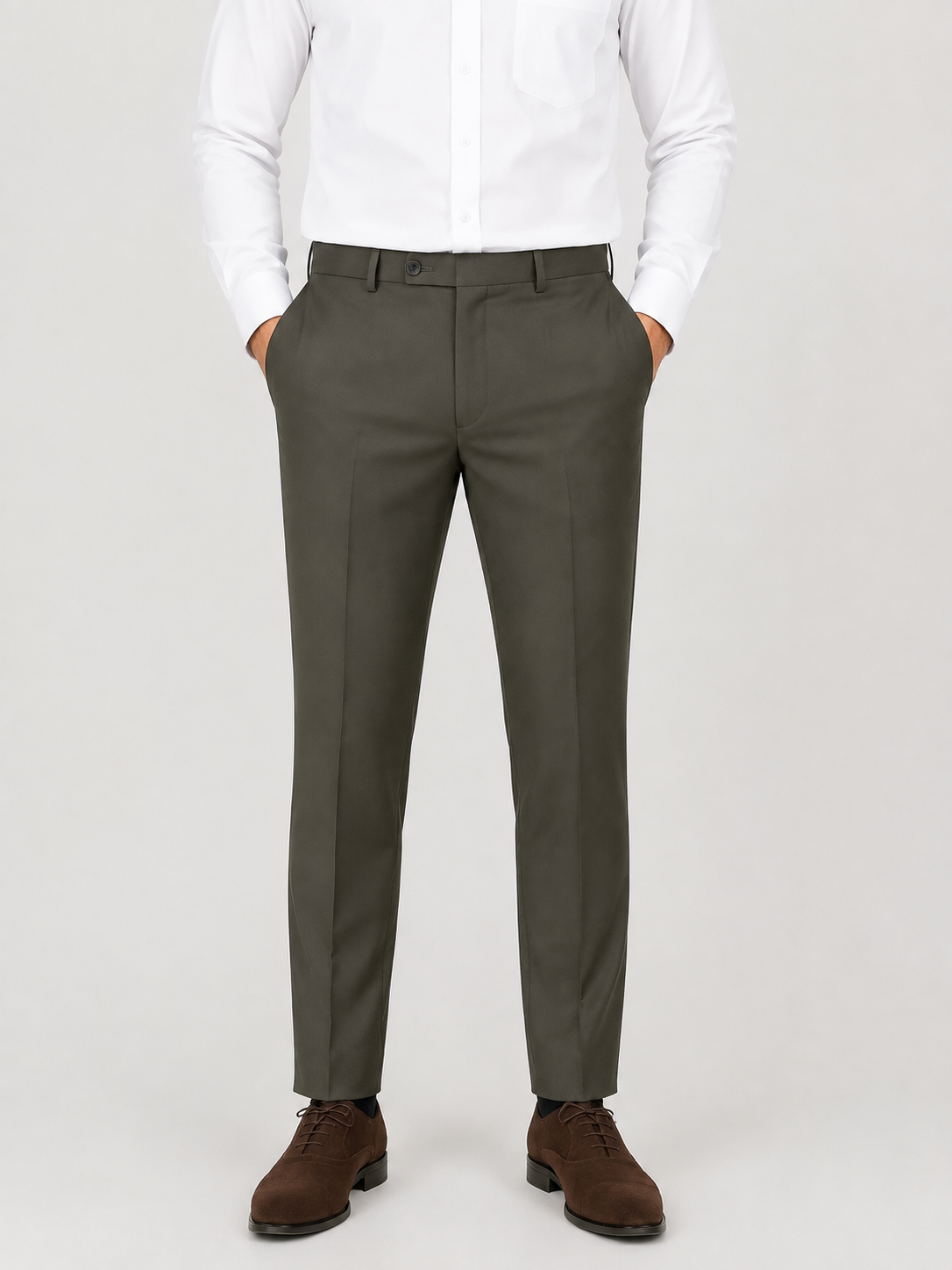 Olive Green Active Waits Pants