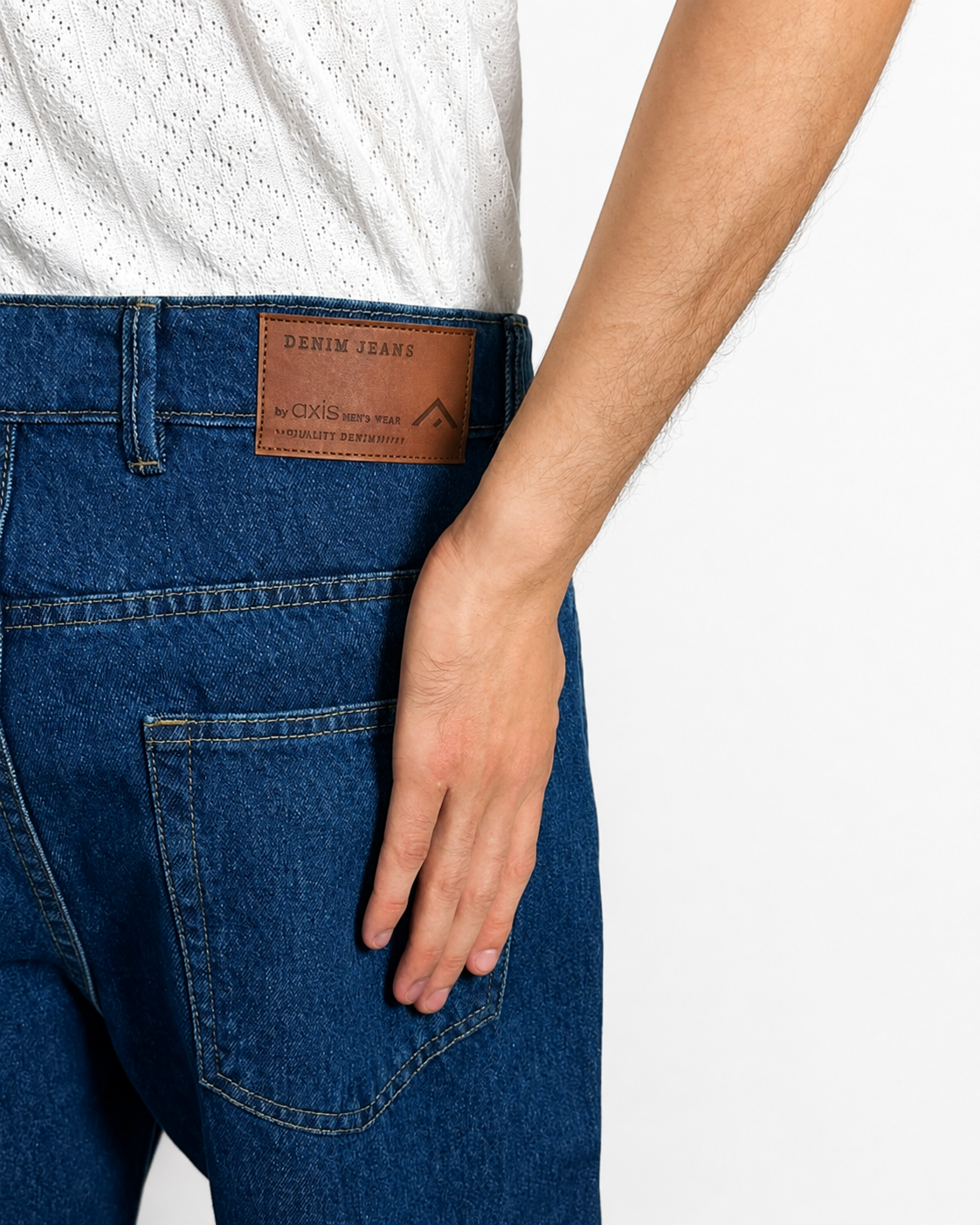 Royal Blue Baggy Jeans