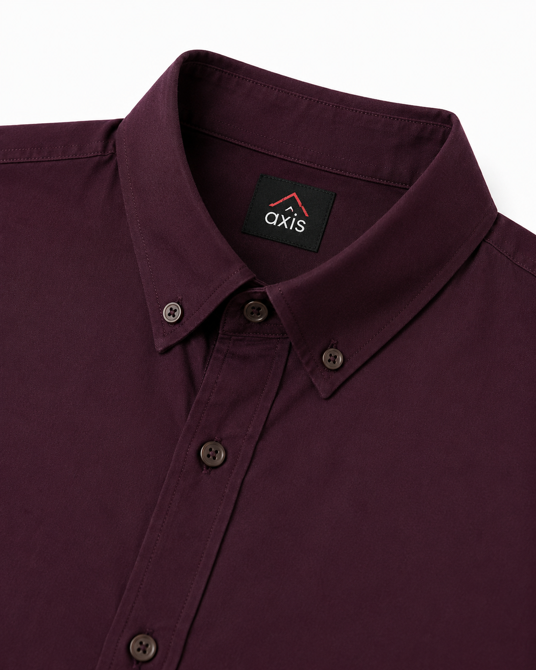 Axis Maroon Casual Shirt