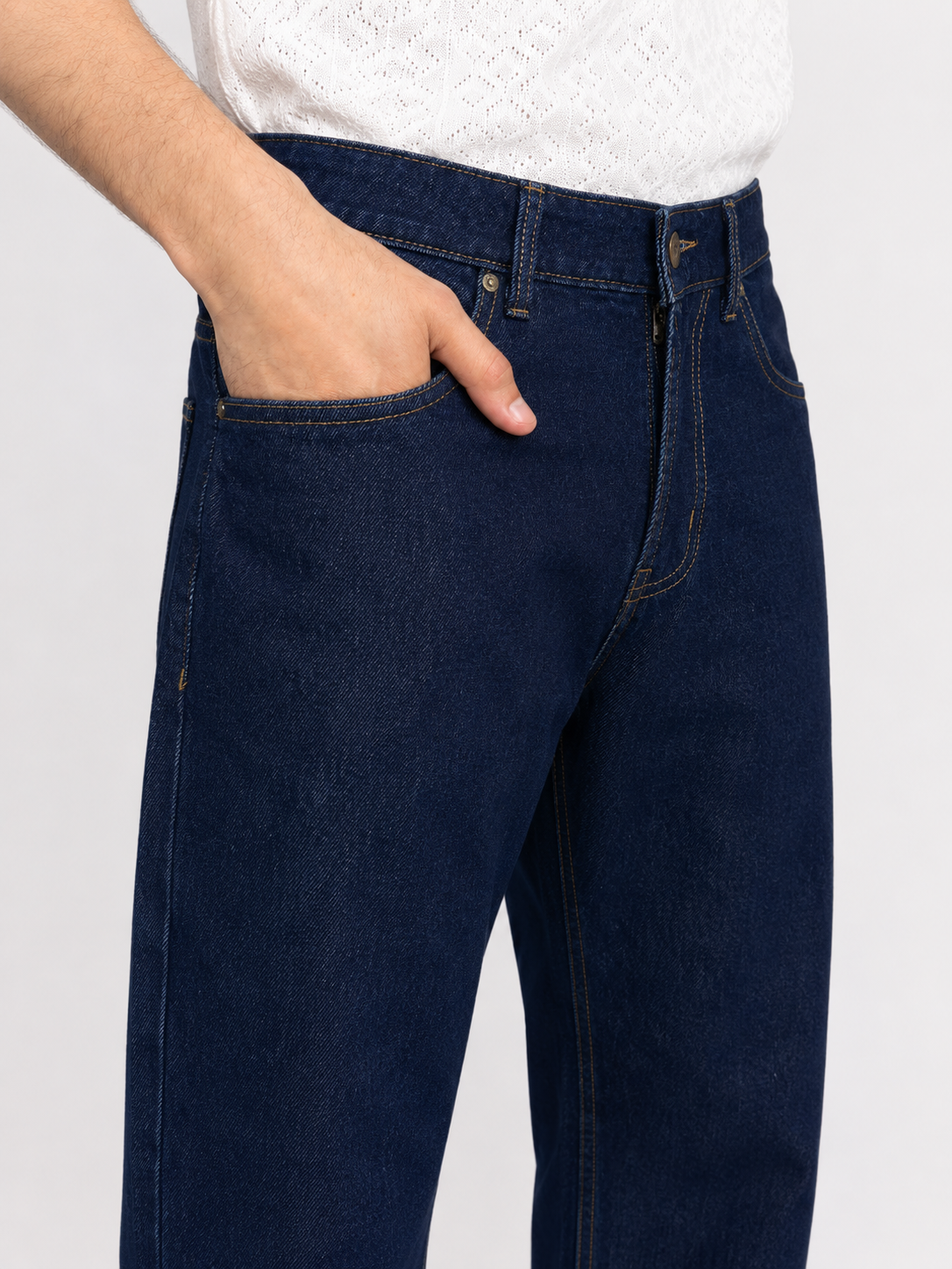 Dark Blue Baggy Jeans
