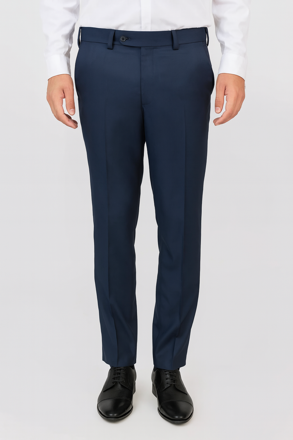 Navy Blue Active Waist Pants