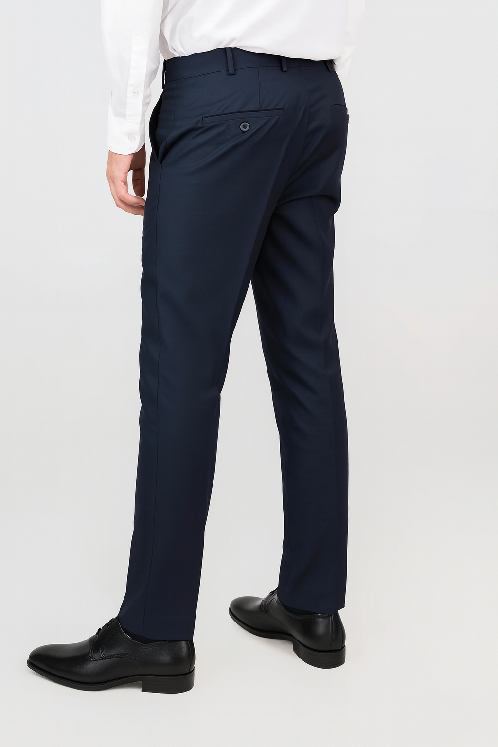 Navy Blue Active Waist Pants