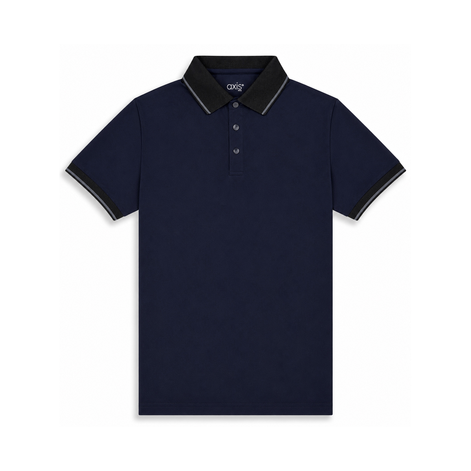Navy Blue Cool Dry Fit Polo T-Shirt